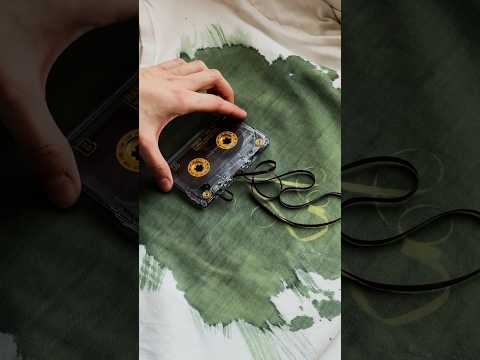 Experiment with cyanotype on a shirt