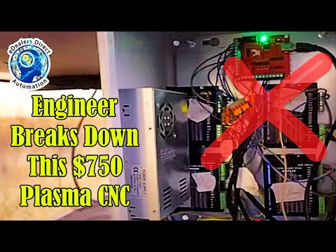 Engineer 🔧 Breaks Down This $750 Plasma CNC ⚡  #fail