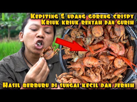 UDANG GORENG CRISPY RENYAH DAN GURIH BIKIN NAGIH