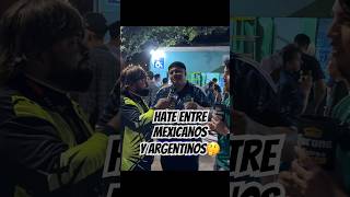 Hate entre #mexico y #argentina ? 🤔 #shorts #viral #shortvideo #futbol