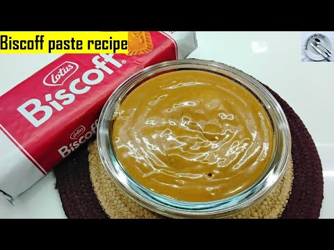 बिस्कोफ़ स्प्रेड रेसिपी | biscoff spread recipe