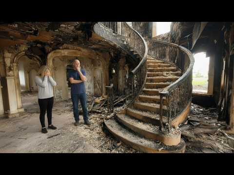 How This Couple Bought a Burned Mansion to Transform It into a Luxurious Home | by @realmikethakur