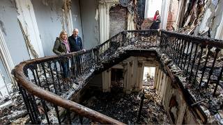 How This Couple Bought a Burned Mansion to Transformed It into a Luxurious Home | by @realmikethakur