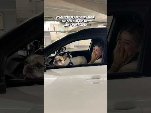 Conversations between father and son that you will never understand 🙃 #dog #funny #pets