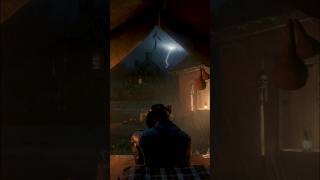 Watching A Thunderstorm With Arthur Morgan On Halloween (preview) RDR2 ASMR  #asmr  #arthurmorgan