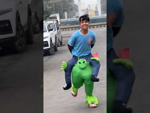 Piyush ko Alien ne pakad liya ๐ฑ โโจ #souravjhoshivlog #souravjoshivlogs #souravjoshifunny #gadgets