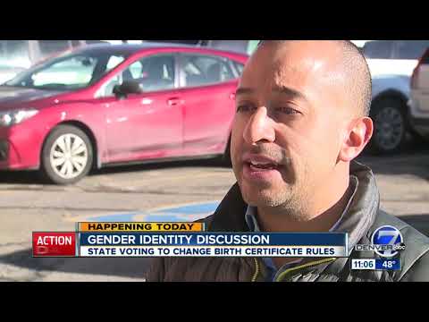 Coloradans can now change their gender on birth...