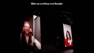 Young Miko en el confesionario de Lux Tour 
