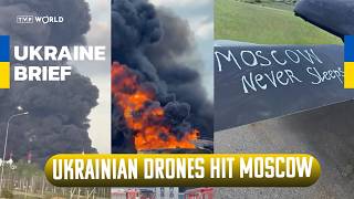 YouTube video thumbnail: Massive Drone Strike Breaches Moscow’s Air Defenses