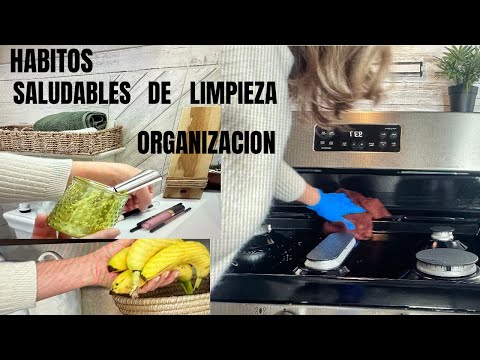 HABITOS SALUDABLES DE LIMPIEZA Y ORGANIZACION /MUY IMPORTANTE MANTENER HOGAR LIMPIO Y ORDENADO