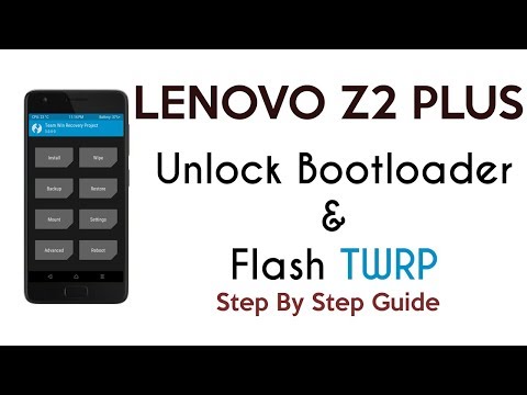 (HINDI) How to unlock the Bootloader and Install TWRP Recovery on Lenovo Z2 Plus