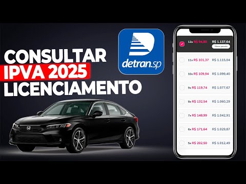 Como CONSULTAR O VALOR do IPVA 2025 DO SEU VEICULO!