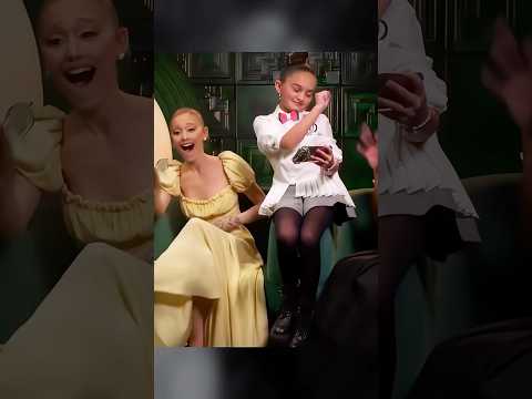 Ariana Grande laughs at sassy girl