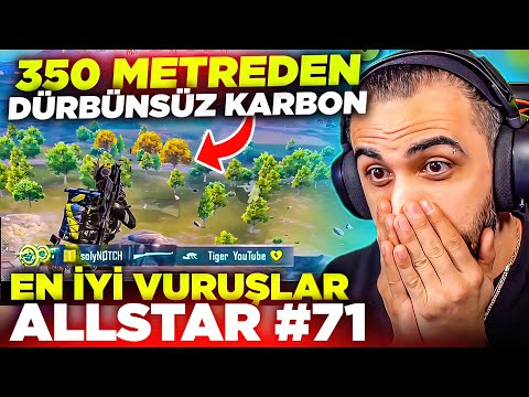 DÜRBÜNSÜZ KAR98'LE 350 METREDEN KARBON ATTI!! İMKANSIZ 😱 EN İYİ VURUŞLAR ALLSTAR #71 | PUBG MOBILE