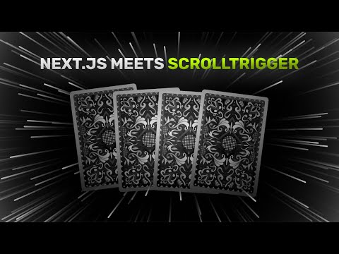 Next JS and ScrollTrigger Made This 3D Card Animation CRAZY Smooth