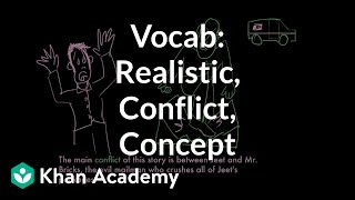 Realistic, Conflict, Concept | Vocabulary | Khan Academy