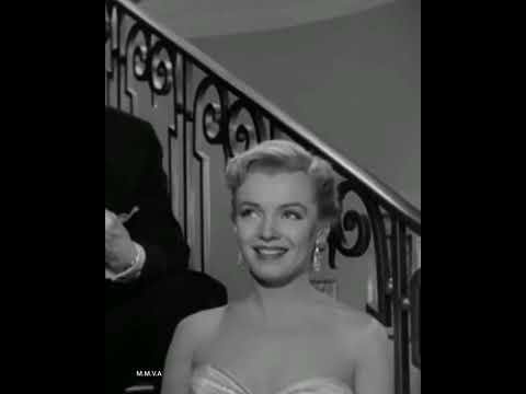 Marilyn Monroe "I was always dreaming out the window" - All About Eve clip with 1960 interview