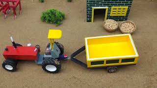 top most creative science project | mini tractor cultivation for tomato
