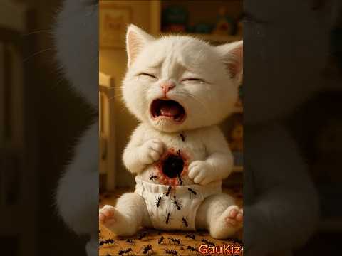 Save the kitten now!  #catai #catstory #cuteanimals