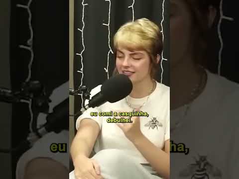 a Triz causou uma péssima primeira impressão no Calango kkk #shorts