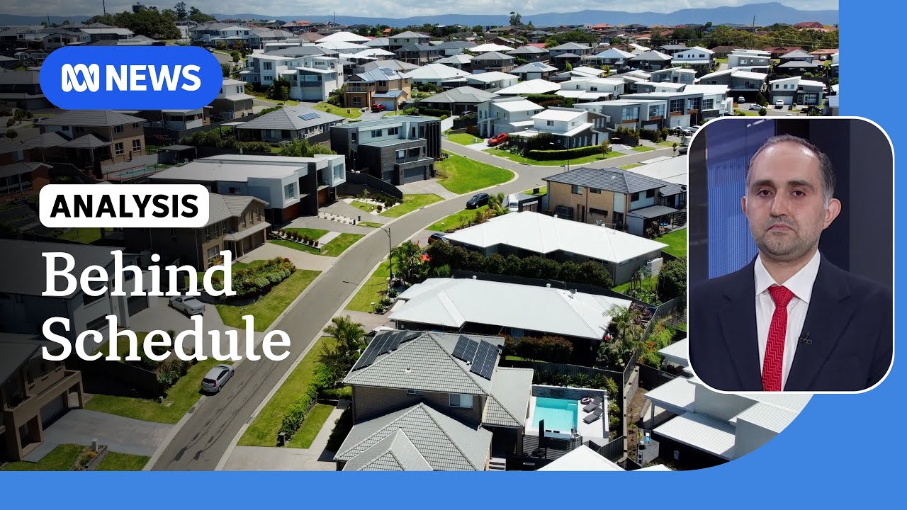 Australia projected to miss 2029 housing target by 262,000 homes | ABC NEWS