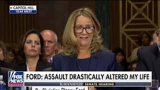 Kavanaugh Accuser Ford Testifies Before Senate: 'I Believed He Was Going to Rape Me'