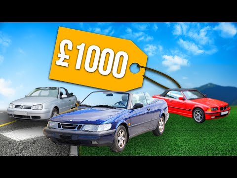 £1000 Cheap Convertible Car Buying Challenge