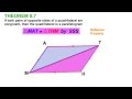 Proving Parallelograms: Key Theorems and Proofs