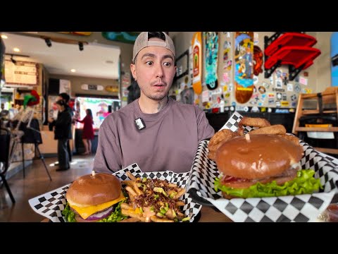 Discovering Huntington Beach's Hidden Burger Heaven at Grinderz! 🍔