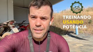 Olha eu aqui de novo!!! Fazendo treino com medidor de potência