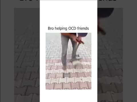 Bro helping OCD friends โจ๐ช #shorts #shortsvideo