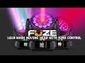 BeamZ Fuze1910 Moving Head Wash Lights with Ring Control
