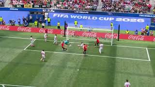 Iran vs Belgium Alireza Beiranvand's Insane Save!!
