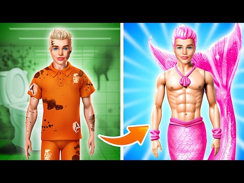 ¡El Nerd se Convierte en un Tritón! 🧜 Increíble Transformación de Sirena en la Vida Real
