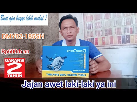 Jajan awet laki2 ya ini‼️circular Saw dong cheng DMY02-185SH