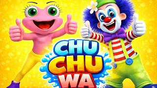 CHU CHU WA 🐸🤡 | Canciones Infantiles para Bailar | Música para Niños | La Sapita bailando Chu Chu Wa