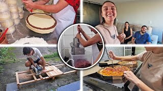 TRABALHANDO MUITO PELO NOSSO SONHO | INSCRITOS VIERAM COMER DAS PIZZAS