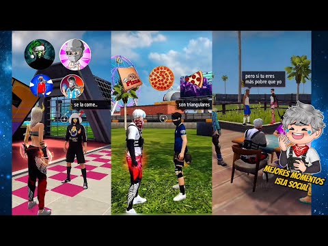 RECOPILACIÓN DE MEJORES MOMENTOS EN ISLA SOCIAL 😂 FREEFIRE