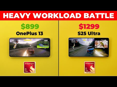 S25 Ultra vs OnePlus 13 - Samsung Has No Excuse! (Heavy Workload Test)