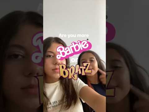 Barbie mi Bratz mi⁉️😅 Tuana mı Eflin mi🤣Zeybek Ailesi #shorts #short #barbie