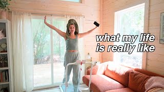 A morning with me in my tiny house