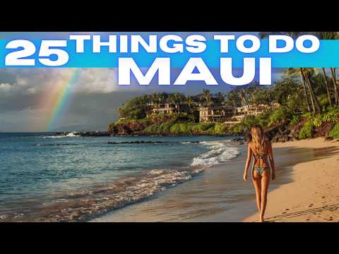 Best Things To Do in Maui Hawaii 2025 4K