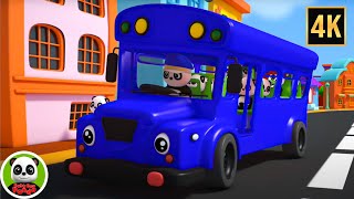 Wheels on the Bus Go Round and Round & More Nursery Rhymes for Kids