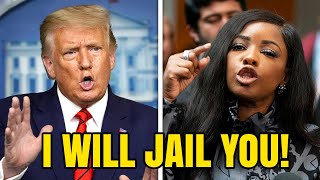 Trump Tries to Jail Jasmine Crockett – She Makes Him Instantly Regret It!