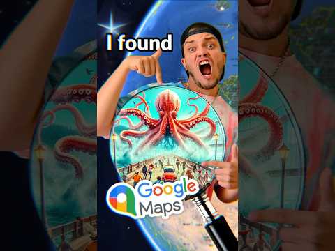 ?I found GIANT OCTOPUS?GEO at the END #googlemaps #googleearth #googlestreetview #streetview