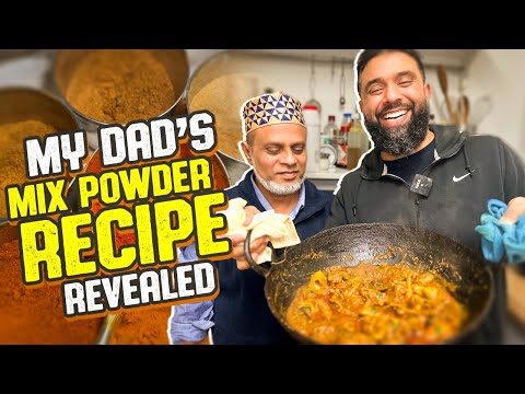 Exclusive "My dad's mix curry powder & nostalgic chicken curry recipe"...