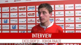 Screenshot van video Kai Wesselink: "Het was een echte wedstrijd" | Excelsior'31 - Rohda Raalte