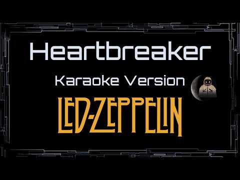Led Zeppelin • Heartbreaker (CC Karaoke / Instrumental)
