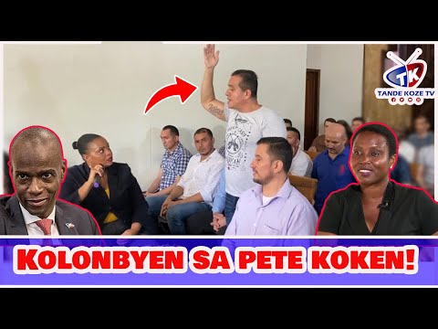 Pandan jijman Jovenel la, Kolonbyen sa fè yon pakèt revelasyon, Martine Moise gen bagay li pa di.