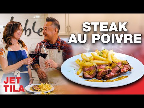 Steak Au Poivre | Sur La Table Date Night | Chef Jet Tila